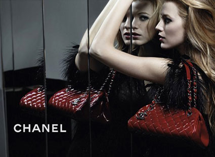 Blake Lively Chanel Advert. lake lively \\ chanel ad. shot by Karl… im a bit underwhelmed to say the